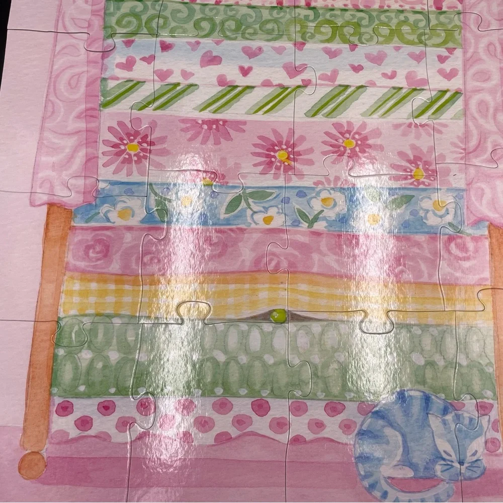 Pottery Barn kids Princess and the pea 24 X 36 puzzle